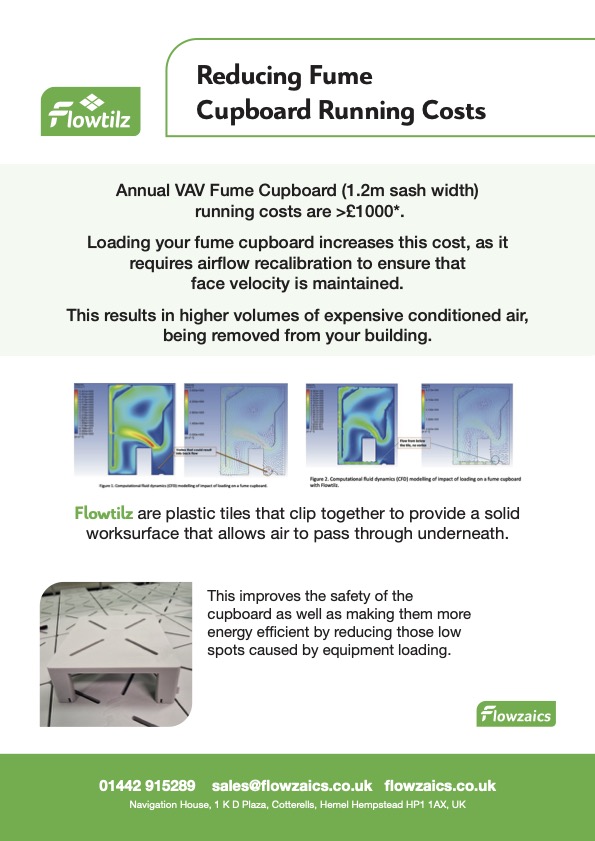 Reducing Fume Cupboard Running Costs